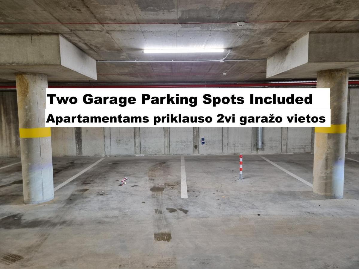 2 Bedroom Apt, 2 Garage Spots & Balconies, Self Check-In, By Cohost Druskininkai Luaran gambar