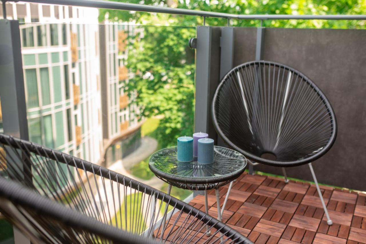 2 Bedroom Apt, 2 Garage Spots & Balconies, Self Check-In, By Cohost Druskininkai Luaran gambar