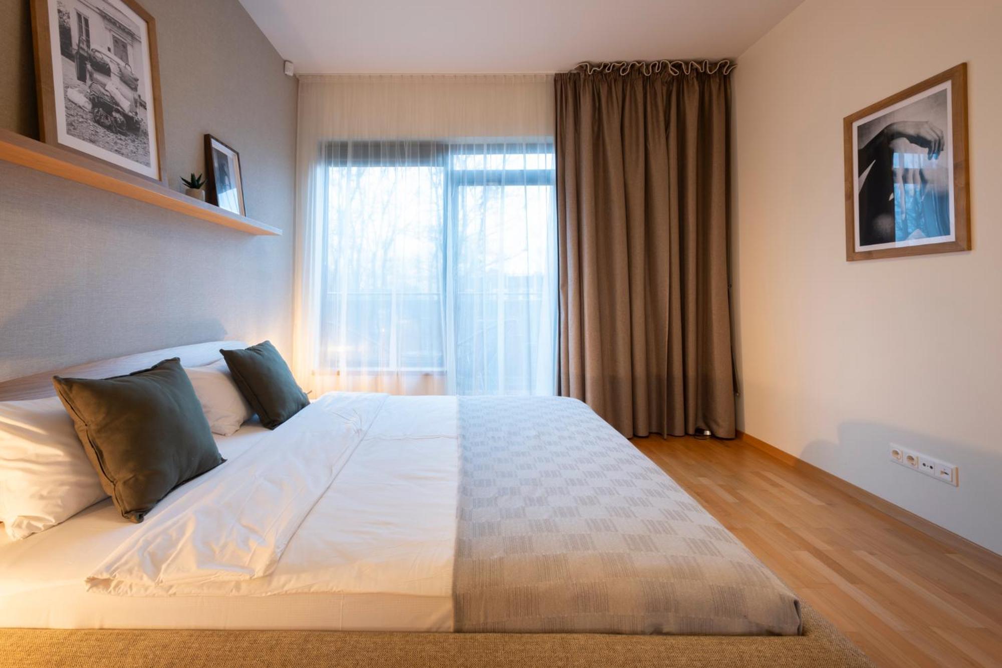 2 Bedroom Apt, 2 Garage Spots & Balconies, Self Check-In, By Cohost Druskininkai Luaran gambar