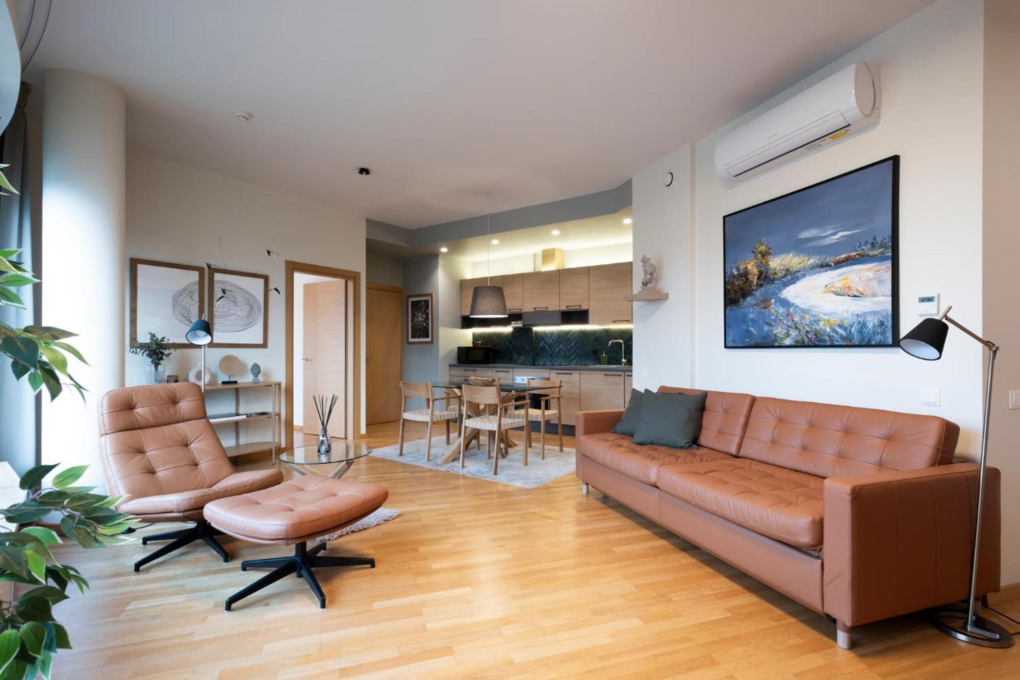 2 Bedroom Apt, 2 Garage Spots & Balconies, Self Check-In, By Cohost Druskininkai Luaran gambar