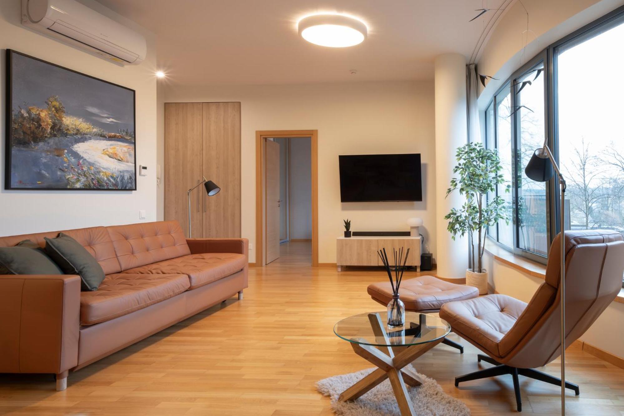 2 Bedroom Apt, 2 Garage Spots & Balconies, Self Check-In, By Cohost Druskininkai Luaran gambar