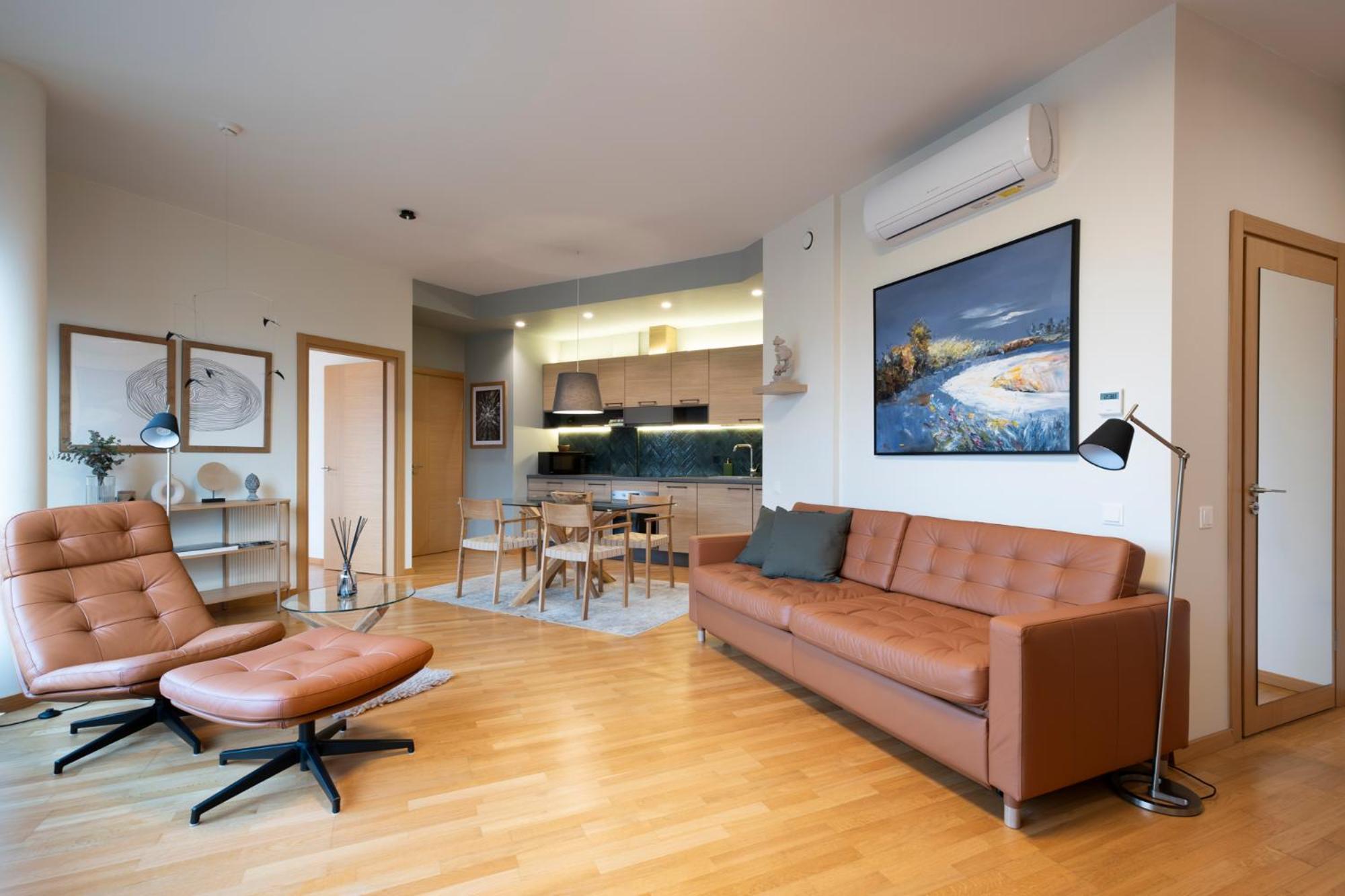 2 Bedroom Apt, 2 Garage Spots & Balconies, Self Check-In, By Cohost Druskininkai Luaran gambar