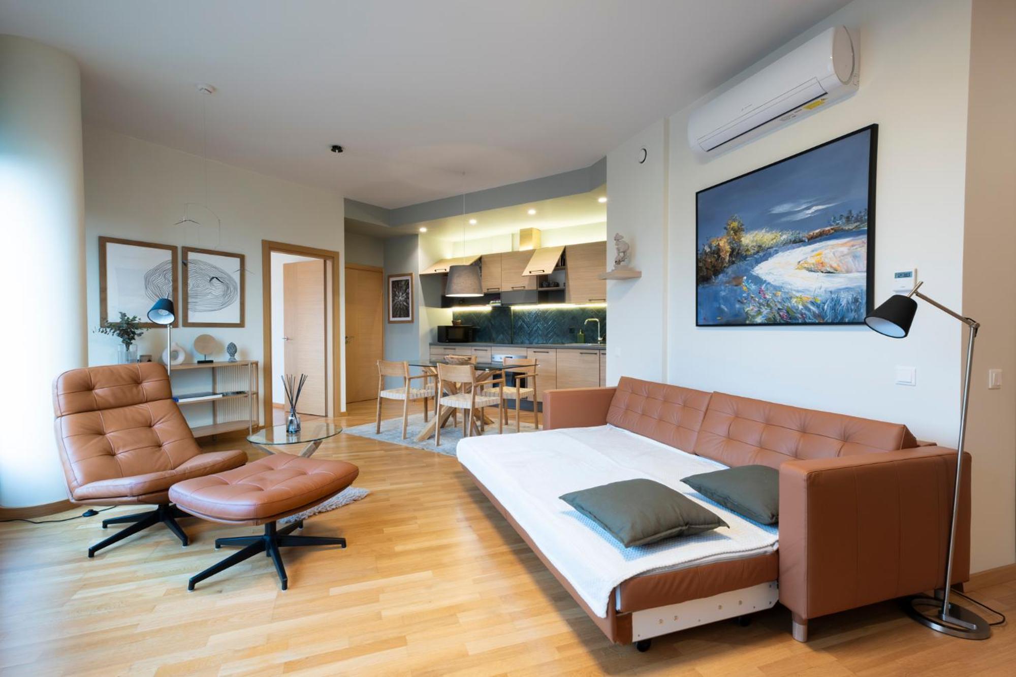 2 Bedroom Apt, 2 Garage Spots & Balconies, Self Check-In, By Cohost Druskininkai Luaran gambar