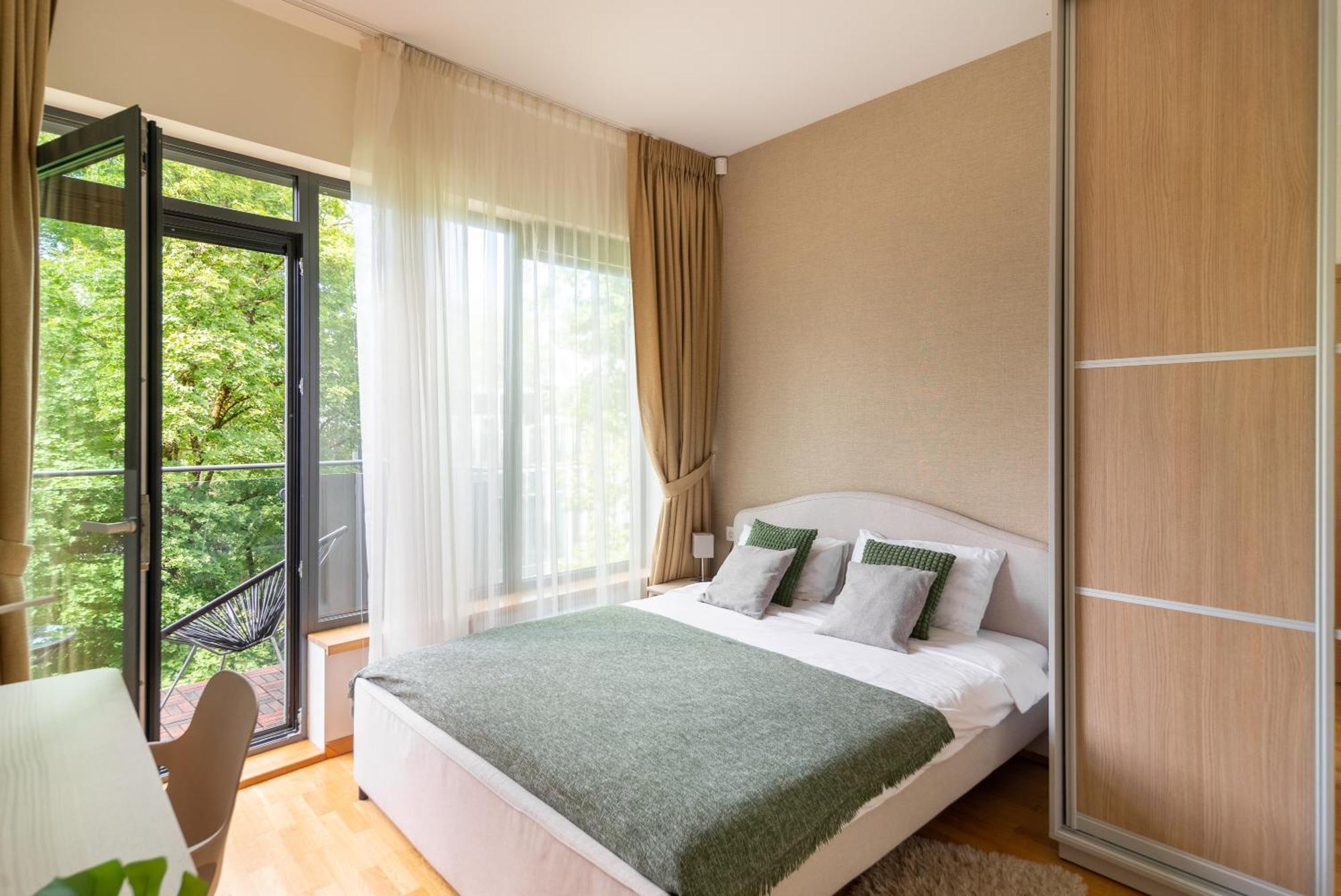 2 Bedroom Apt, 2 Garage Spots & Balconies, Self Check-In, By Cohost Druskininkai Luaran gambar
