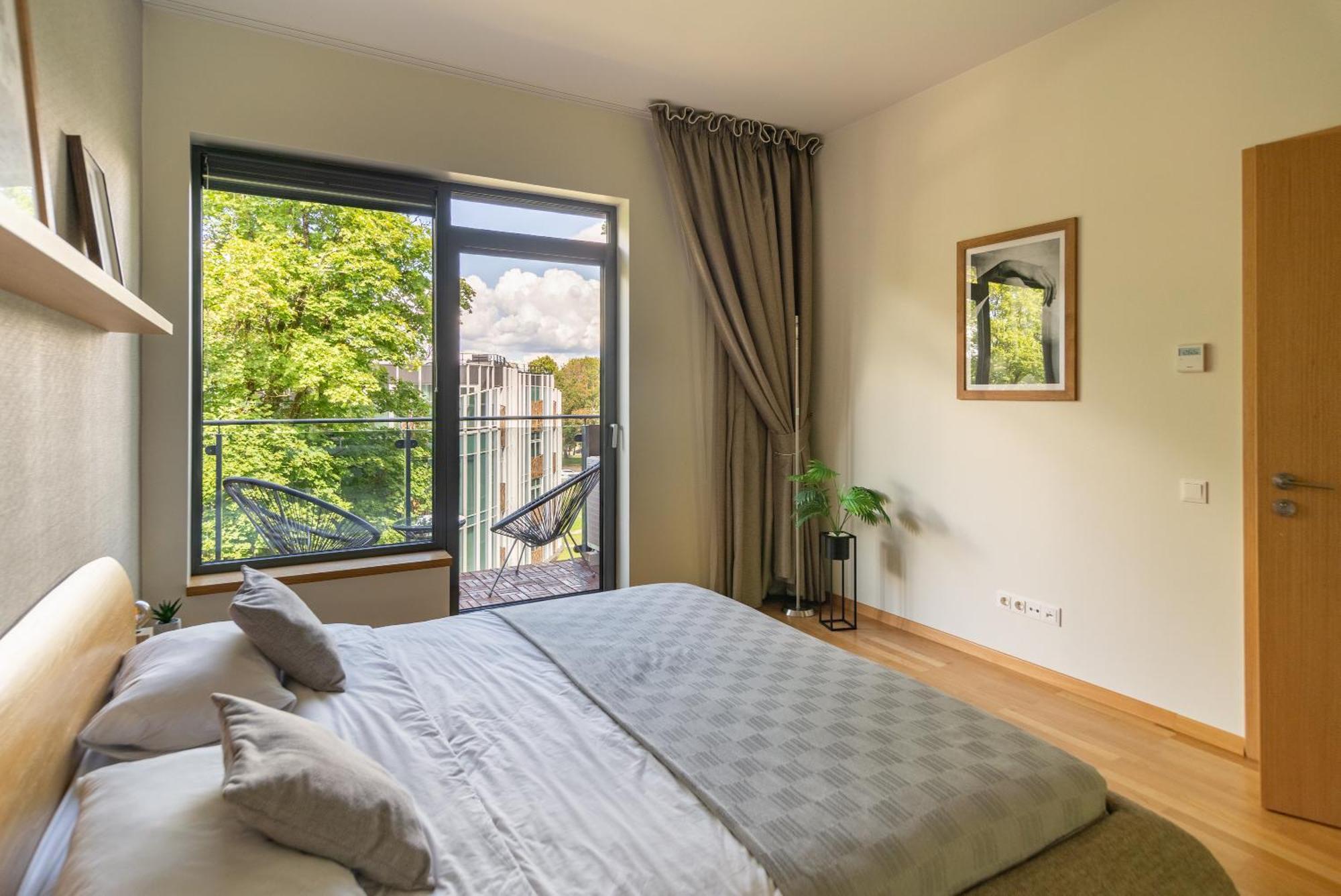 2 Bedroom Apt, 2 Garage Spots & Balconies, Self Check-In, By Cohost Druskininkai Luaran gambar