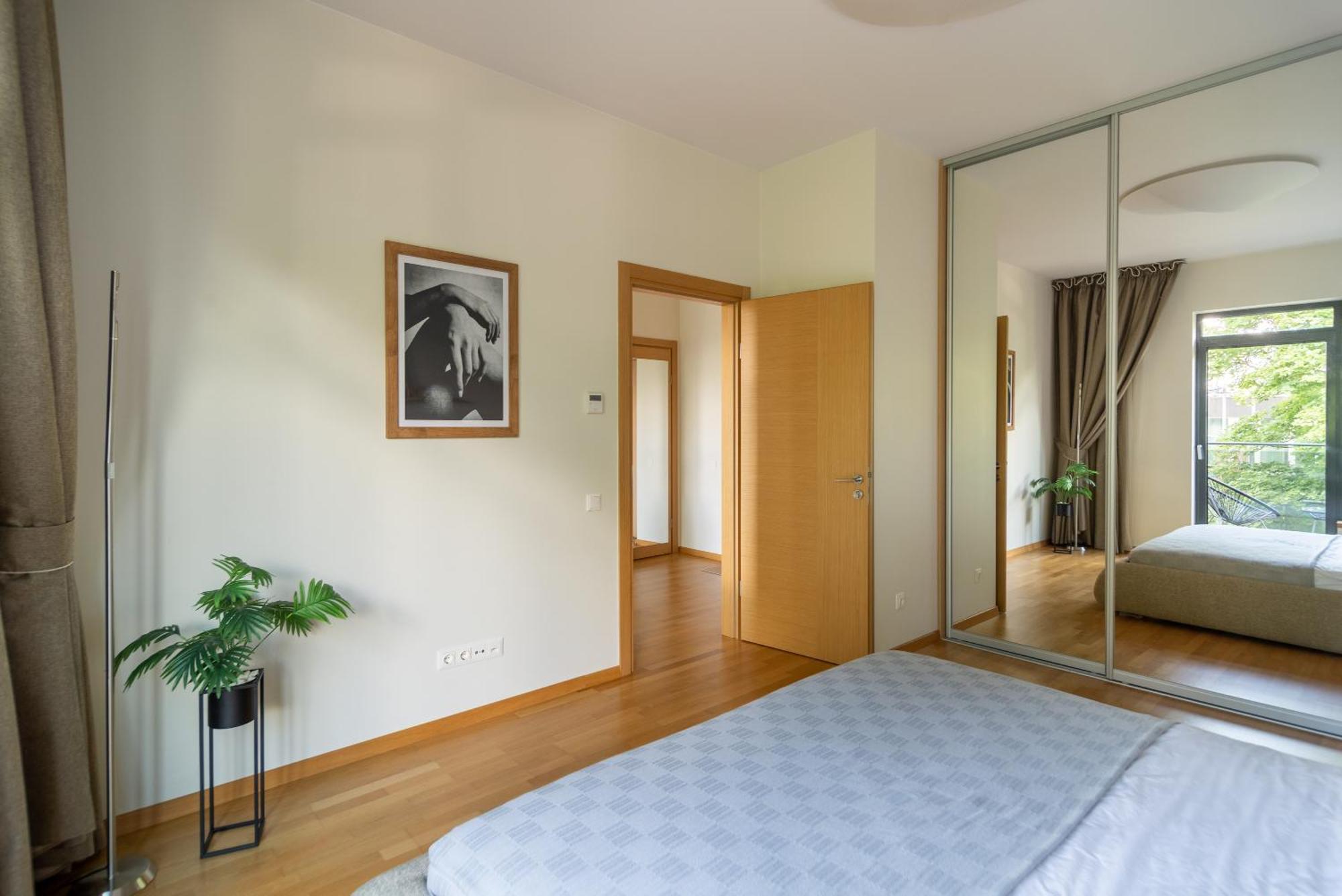 2 Bedroom Apt, 2 Garage Spots & Balconies, Self Check-In, By Cohost Druskininkai Luaran gambar